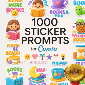 canva sticker design