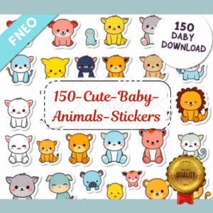 150-Cute-Baby-Animals-Stickers