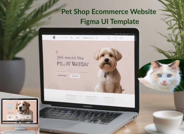 Pet Shop Ecommerce Website Figma UI Template - Image 2