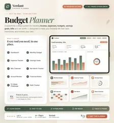 Interactive Digital Budget Planner